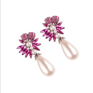 New Royalty Jewels Pink Fashion Pearl Earrings